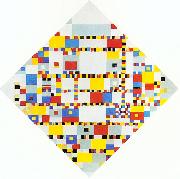 Piet Mondrian Victory Boogie Woogie oil on canvas